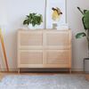 vidaXL Ante con Design a Lamelle 4 pz 39,5x59,4 cm in Legno di Pino