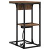 vidaXL Armadio da Notte Rovere fum&eacute; 41,5 x 26 x 60,5 cm