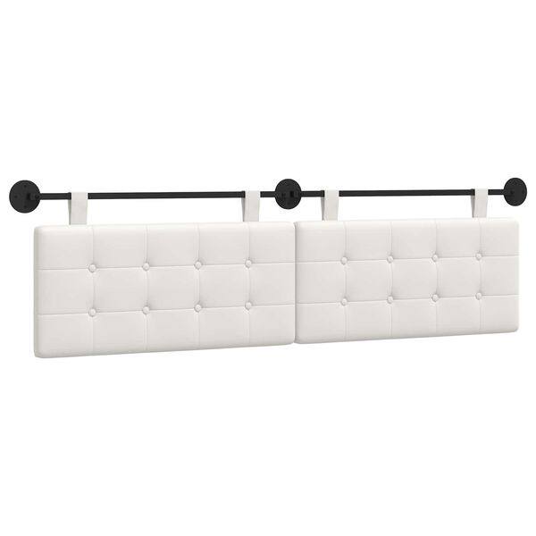 vidaXL Testata appesa Montaggio a parete Pelle Sintetica