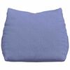 vidaXL Cuscino per Schiena Blu jeans 60 x 20 x 50 cm Tessuto