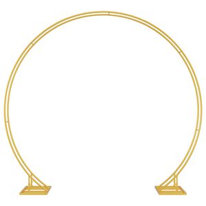 vidaXL Arco Nuziale Oro 220 x 45 x 200 cm Acciaio