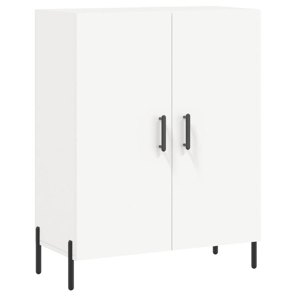 vidaXL Credenza Bianca 69,5x34x90 cm in Legno Multistrato