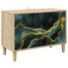 vidaXL Mobile TV WIJHE 69 x 33 x 50 cm Sonoma Legno ingegnerizzato