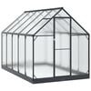 vidaXL Serra da Giardino con porta Antracite 183,5 x 303,5 x 207 cm