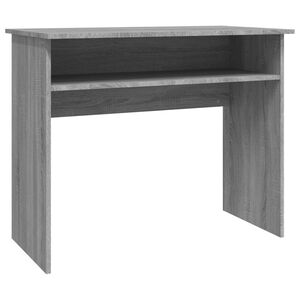 vidaXL Scrivania Grigio Sonoma 90x50x74 cm in Legno Multistrato