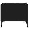 vidaXL Tavolino da Salotto Nero 90x50x40 cm in Legno Multistrato