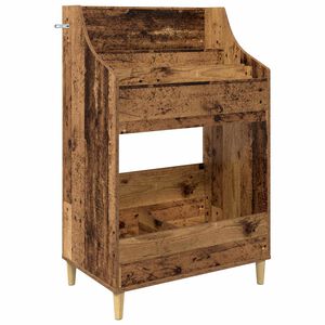 vidaXL Scaffali per Media Legno antico 70,5 x 46 x 112 cm