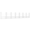vidaXL Gabbione a U con 8 Pali in Ferro 860x20x150 cm