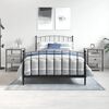 vidaXL Comodini 2 pz Grigio Sonoma 40x42x56 cm in Legno Multistrato