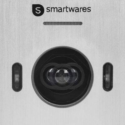 Smartwares Sistema Video Citofono 3 Appartamenti 20,5x8,6x2,1cm Bianco