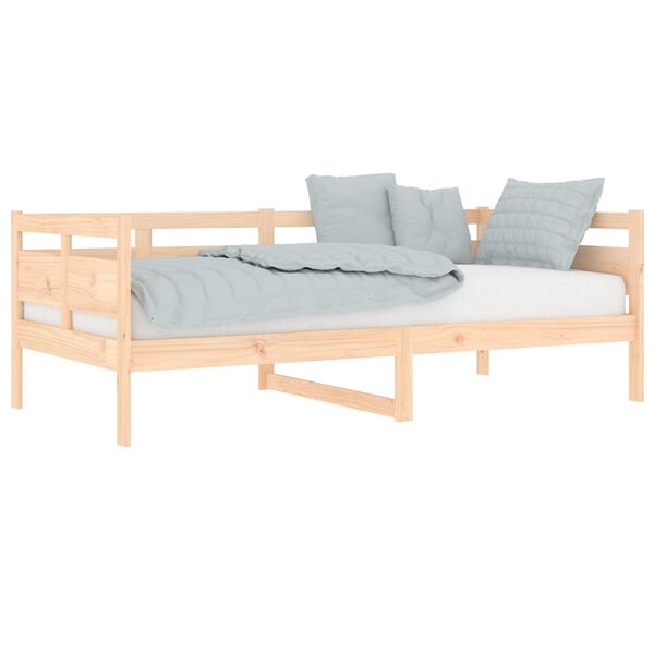 vidaXL Dormeuse in Legno Massello di Pino 90x190 cm