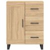 vidaXL Credenza Rovere Sonoma 69,5x34x180 cm in Legno Multistrato