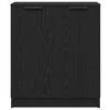 vidaXL Credenza Nero 60 x 30 x 70 cm Legno multistrato