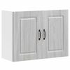 vidaXL Pensile da Cucina Kalmar Grigio Sonoma in Legno Multistrato