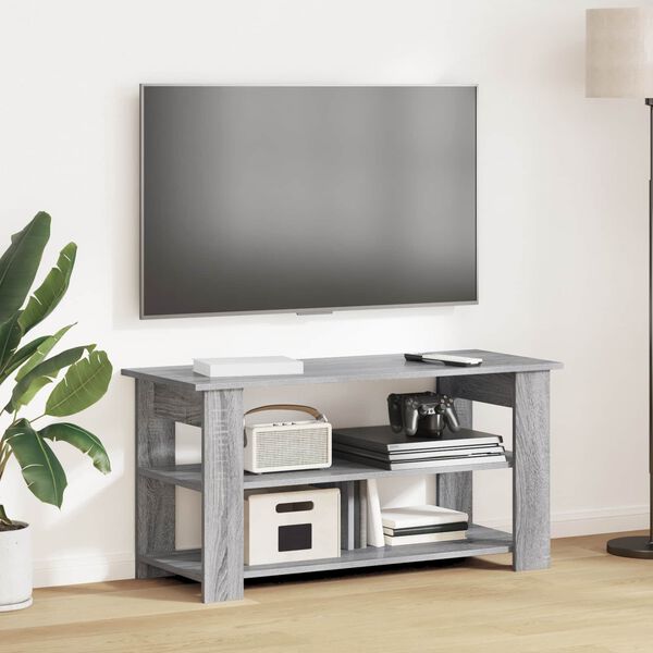 vidaXL Supporto TV Grigio Sonoma 100 x 40 x 50 cm