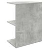 vidaXL Comodini 2 pz Grigio Cemento 46,5x29x61 cm in Legno Multistrato