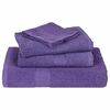 vidaXL Asciugamani da doccia FROGN 10 pz Viola 70x140 cm 360 g/m&sup2;