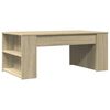 vidaXL Tavolino da Salotto Rovere Sonoma 102x55x42cm Legno Multistrato