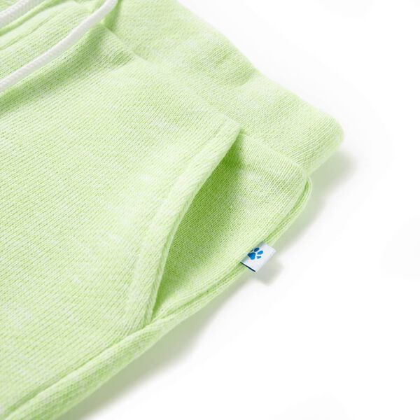 Pantaloncini per Bambini con Coulisse Giallo Neon 92