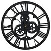 vidaXL Orologio da Parete Nero 30 cm Acrilico