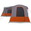 vidaXL Tenda con tetto Grigio e arancione 680 x 510 x 210 cm