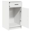 vidaXL Credenza Bianco 40 x 40.5 x 75 cm Legno multistrato