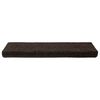 vidaXL Tappetini per scale autoadesivi 30 pz 65x21x4 cm marrone scuro bordo rettangolare