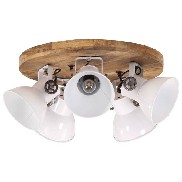 vidaXL Lampada da Soffitto 25 W Bianca 50x50x25 cm E27