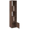 vidaXL Libreria Rovere Marrone 40x36x189 cm in Legno Multistrato