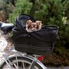 TRIXIE Trasportino da Bici per Cane 29x42x48 cm Nero 13118