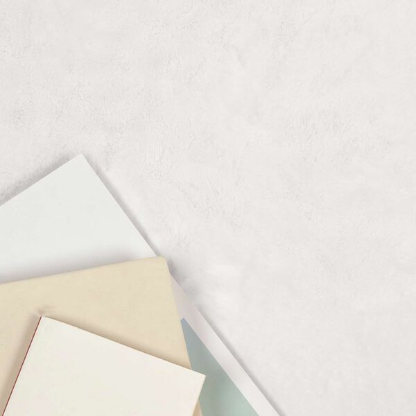 vidaXL Tappeto in Pelliccia Sintetica di Coniglio Olite Bianco