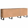 vidaXL Mobile TV Legno vecchio 150 x 30 x 50 cm Legno multistrato