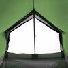 vidaXL Tenda da Campeggio per 2 Persone Verde Impermeabile