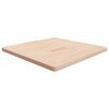 vidaXL Piano Tavolo Quadrato 90x90x4 cm Massello Rovere Non Trattato