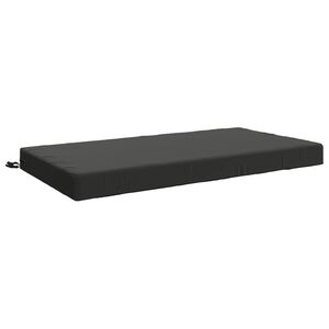 vidaXL Cuscino per la seduta SOEST 100% Poliestere Antracite