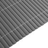 vidaXL Recinzione da Giardino Bifacciale Grigia 1,8x5 m in PVC