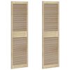 vidaXL Porta per Armadio con porta 2 pz Naturale 170 x 2,1 x 49,5 cm