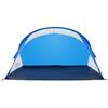 vidaXL Tenda da Spiaggia 2 Persone Pop-Up Azzurra Impermeabile