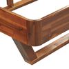 vidaXL Giroletto in Legno Massello di Acacia 160x200 cm