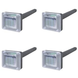vidaXL Repellente Solare per Ratti 4 pz