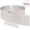vidaXL Bordura per Prato Argento 450 x 0.05 x 15 cm