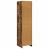 vidaXL Armadio con Cassetti Rovere Fumo 50x50x200 cm Legno Multistrato