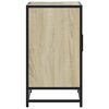 vidaXL Mobiletto per Lavabo da Bagno Rovere Sonoma 65x33x60 cm Legno Massello