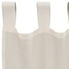 vidaXL Tende in Voile con Linguetta 2 pz Crema