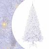 vidaXL Albero di Natale artificiale Bianco 240 cm PVC e Acciaio