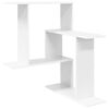 vidaXL Scaffale da parete Bianco 67 x 67 x 87 cm Legno ingegnerizzato