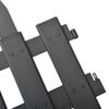 vidaXL Bordi per Prato 25 pz Antracite 10 m in PP