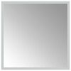 vidaXL Specchio da bagno LED Trasparente 40 x 40 cm vetro temperato