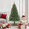 vidaXL Albero di Natale artificiale con 150 LED Verde 150 cm