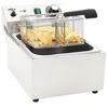 vidaXL Friggitrice Elettrica in Acciaio Inossidabile 6 L 2000 W